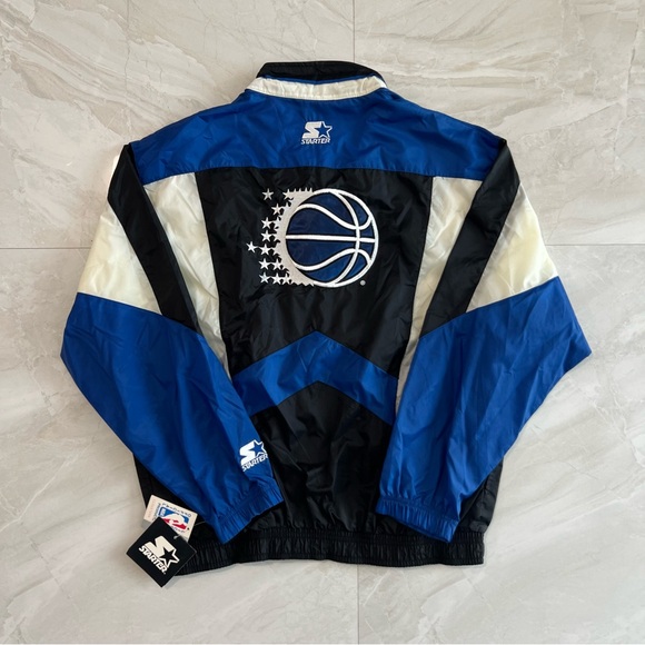 Vintage 90s Starter Orlando Magic Windbreaker Jacket Deadstock NWT RARE SZ M - Picture 9 of 10